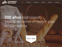 Tablet Screenshot of panaderiassordo.com